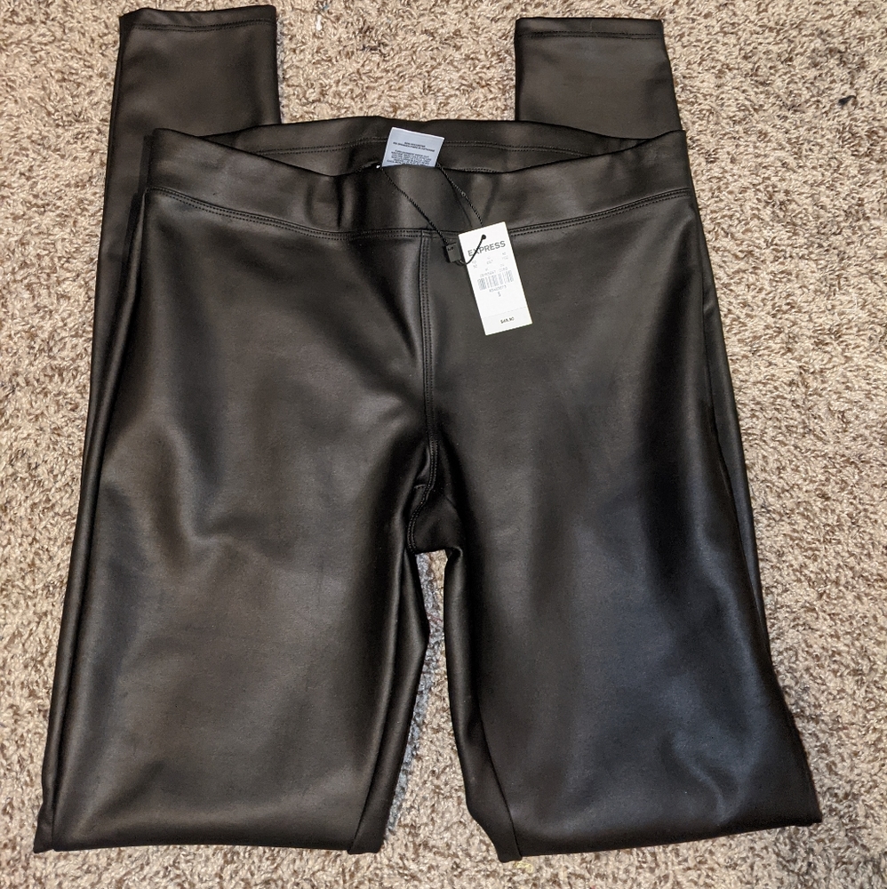 Faux Leather Leggings